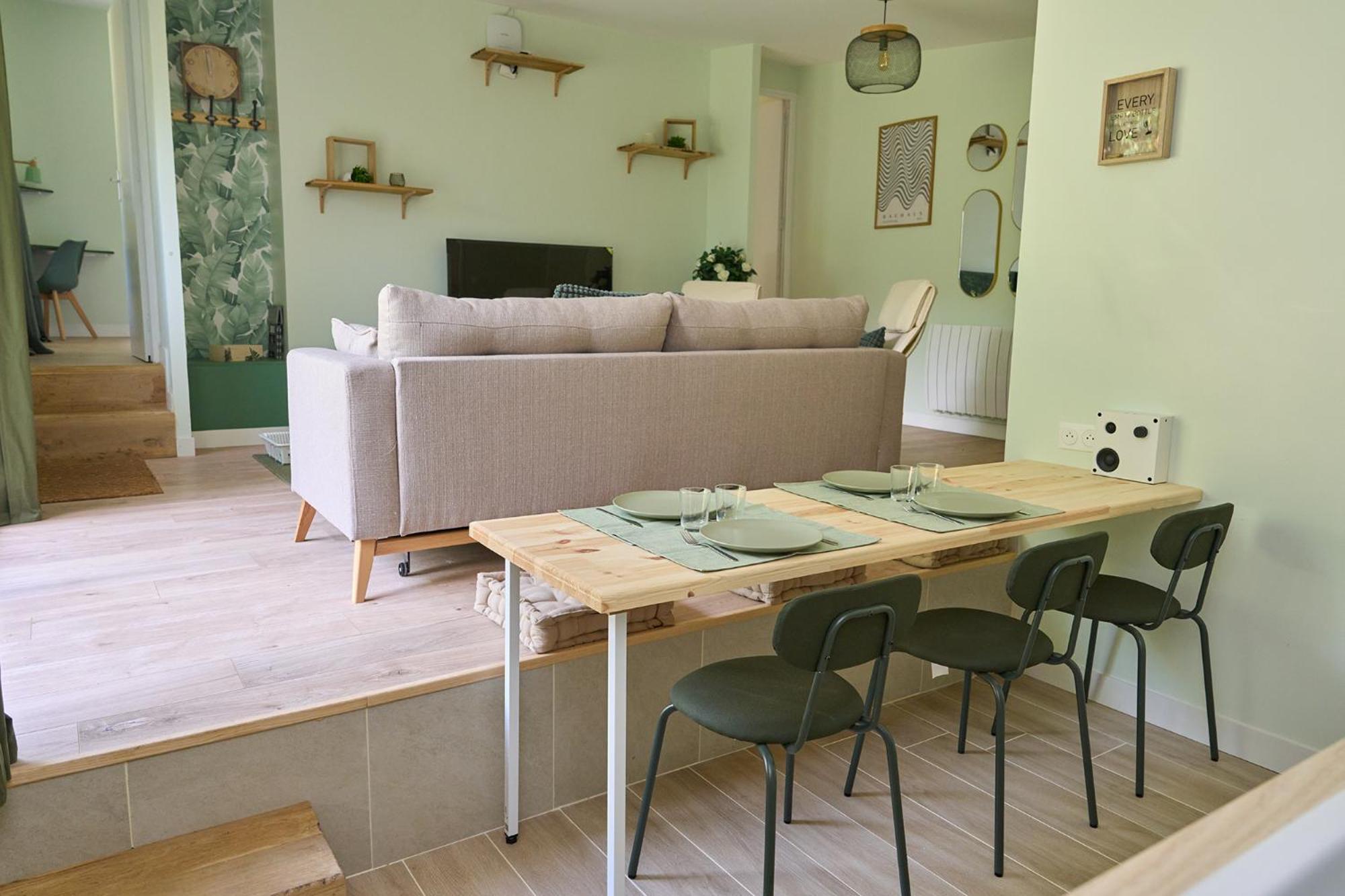 Green Escape - Cozy & Chill Brunoy ภายนอก รูปภาพ