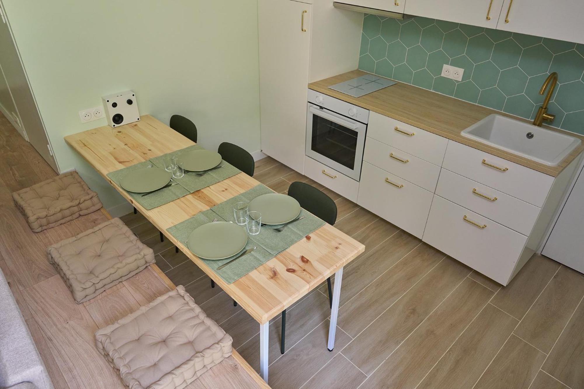 Green Escape - Cozy & Chill Brunoy ภายนอก รูปภาพ