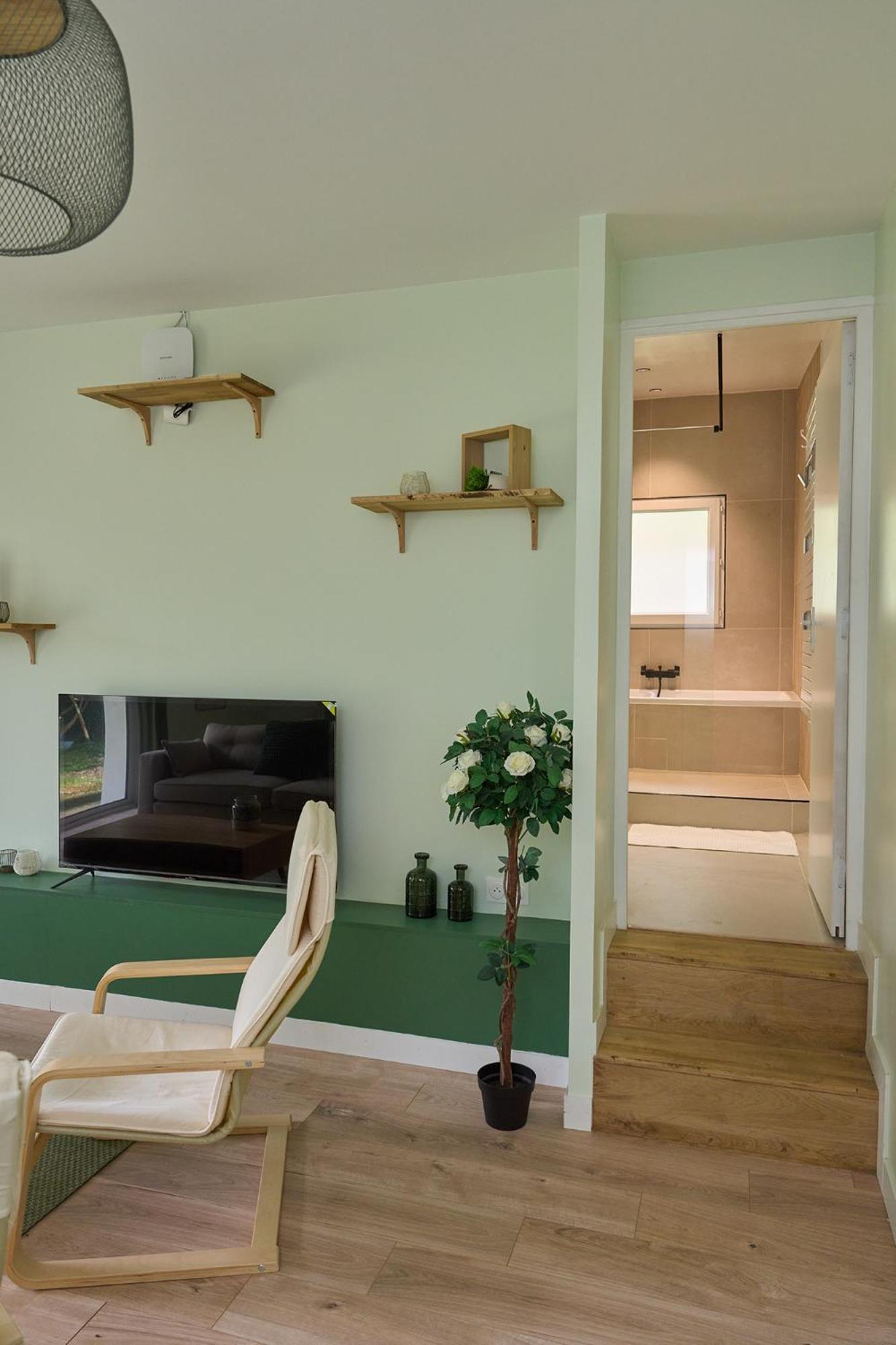 Green Escape - Cozy & Chill Brunoy ภายนอก รูปภาพ