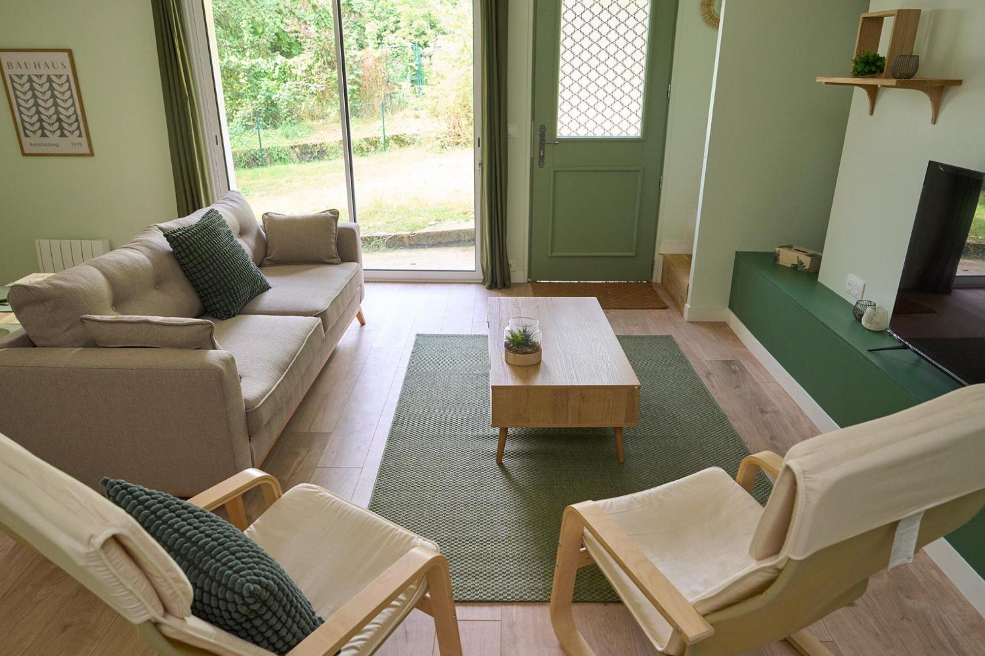 Green Escape - Cozy & Chill Brunoy ภายนอก รูปภาพ