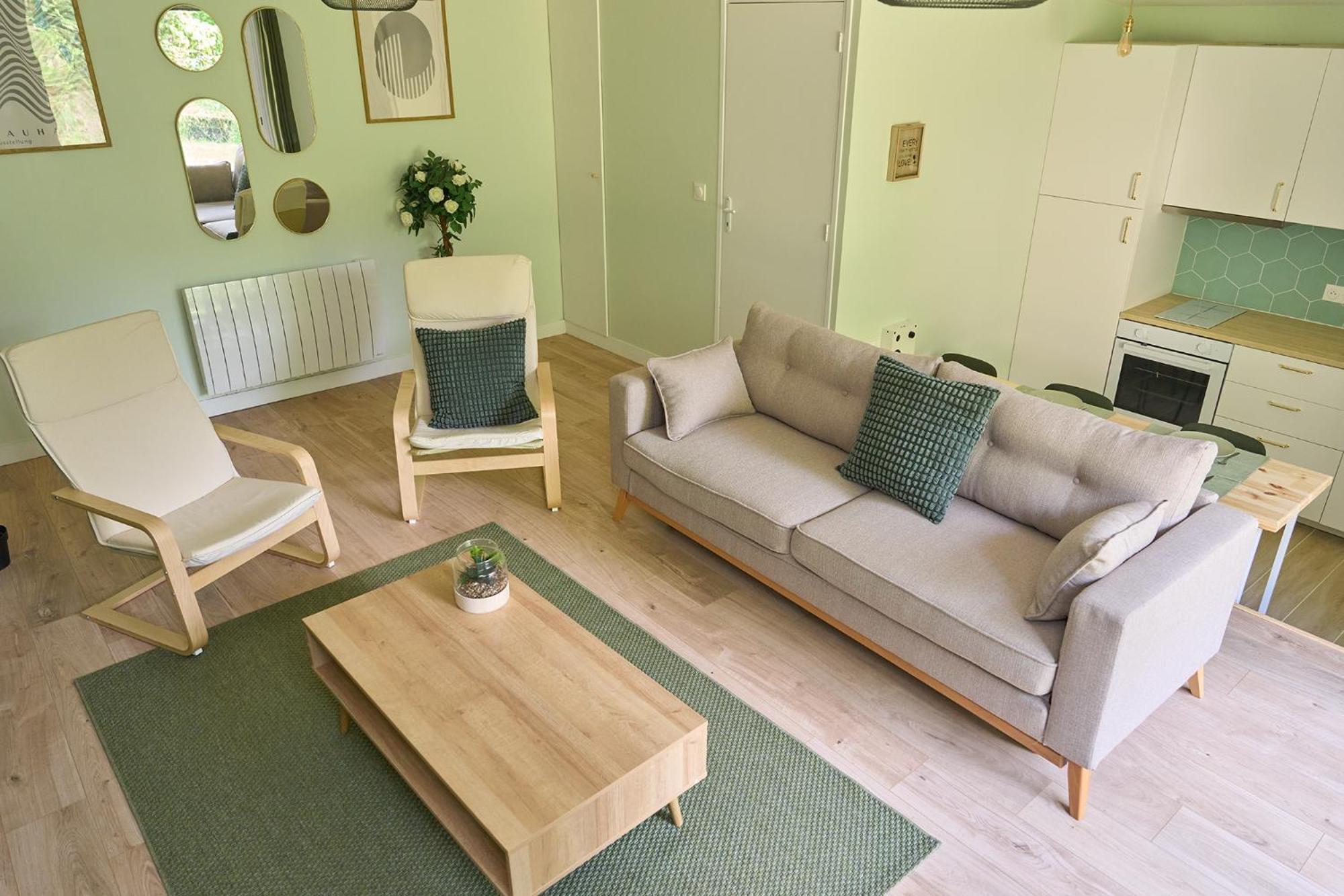 Green Escape - Cozy & Chill Brunoy ภายนอก รูปภาพ